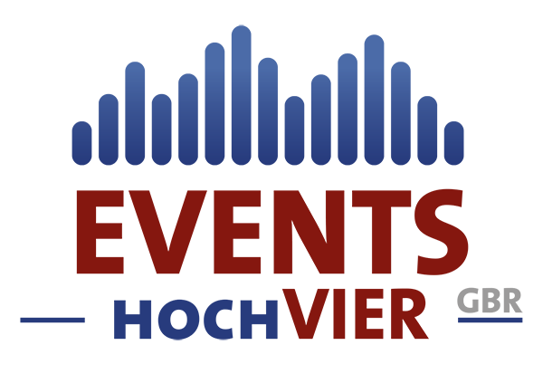 Events hoch Vier